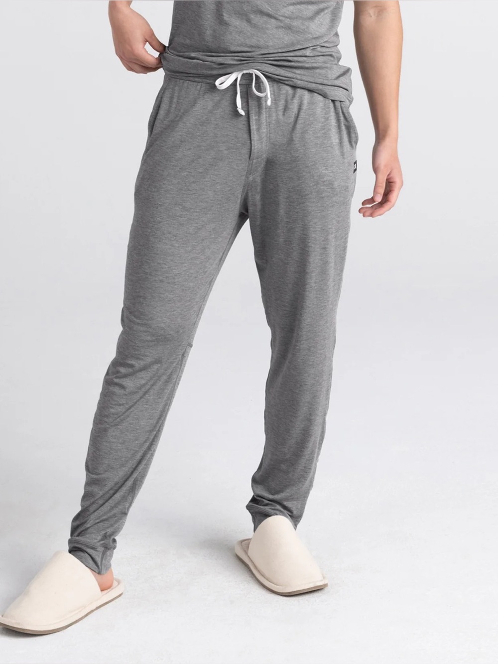 SAXX Snooze Sleep Pant Gray Heather Lounge Pajama Jogger Men’s Large